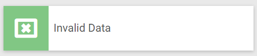 What is the Invalid Data Report?