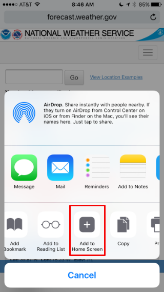 How to Create a Shortcut For Maintenance Request on iOS