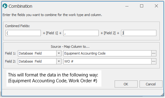 How to Create Combined Values in Export to Accounting