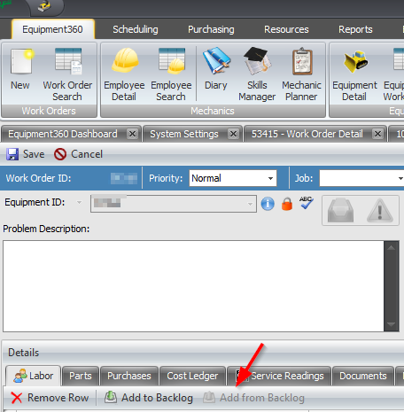 How to View Backlog Items