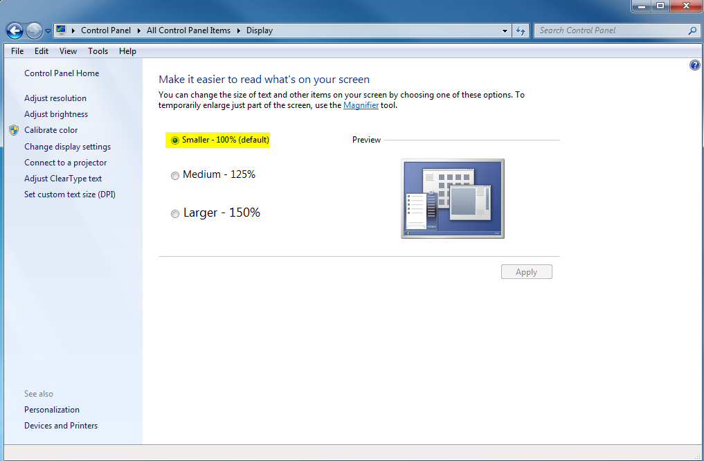 Folder Defaults Blank Under User Preferences