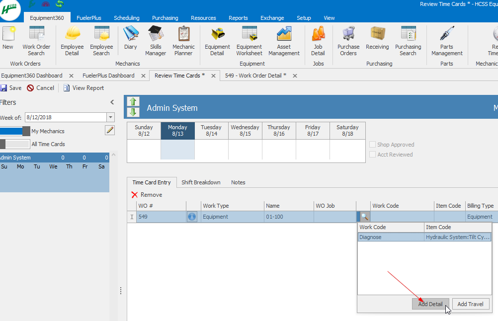 How to Modify Line Items of Time Cards That Have Already Been Exported ...
