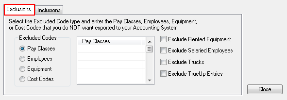 How to Exclude or Include Employees during Export to Payroll