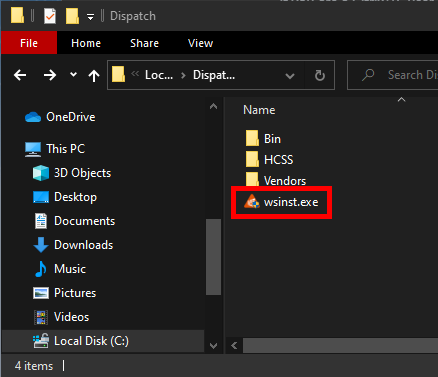 How to Install a Dispatcher Network System on the File Server