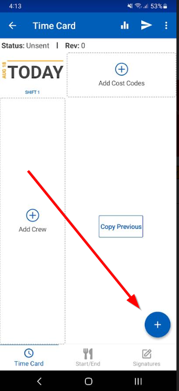 How to Add Equipment to A Time Card in HCSS Field Android