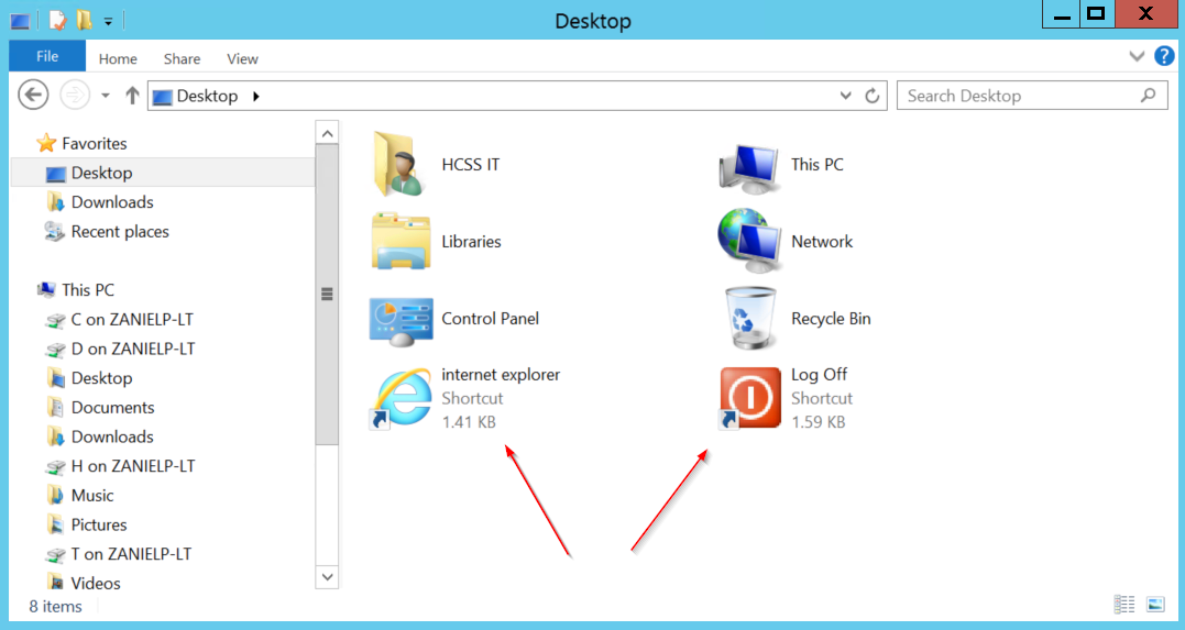 Application Shortcuts Are Missing in the Cloud Workspace