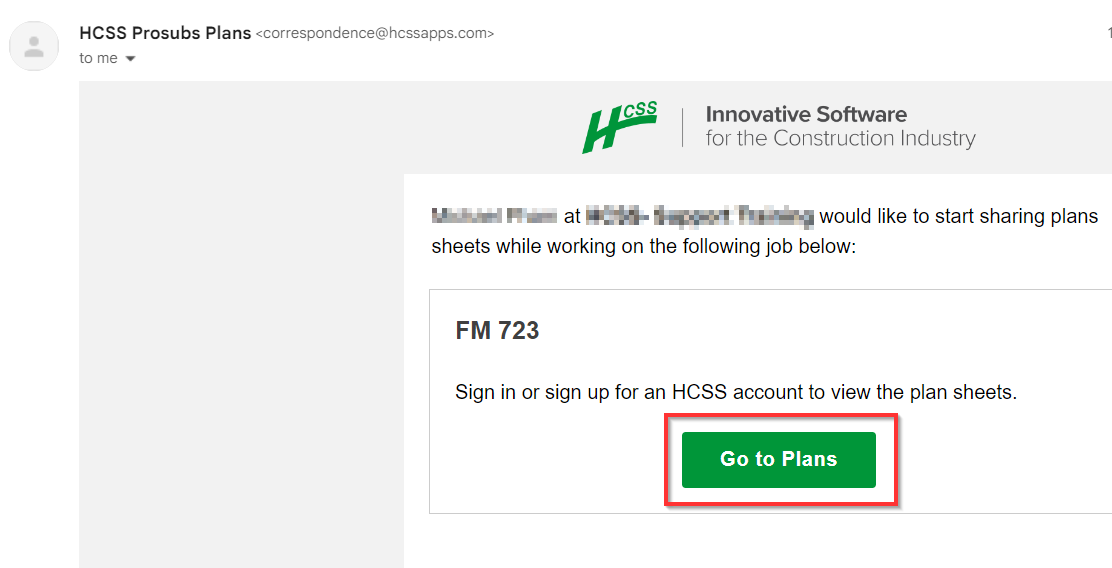 How to Start Collaborating on a Project in HCSS Plans as a Subcontractor