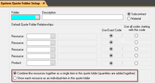 Quote Sheet Populating the Wrong Resource Preference