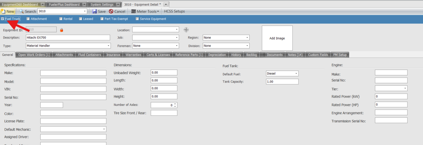 How to Set Up Fuel Equipment