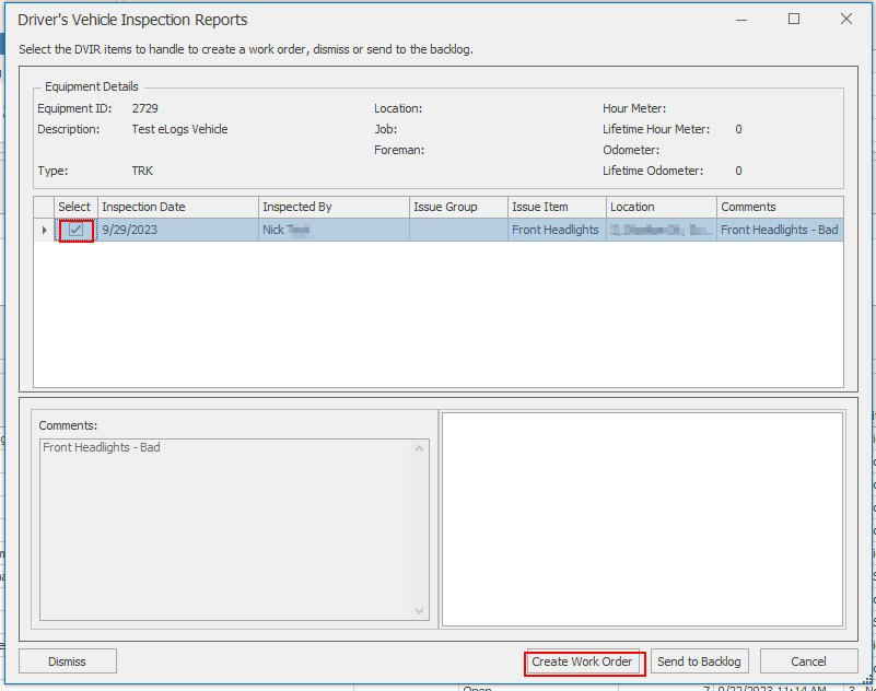 How to Manage eLogs DVIRs in Equipment360