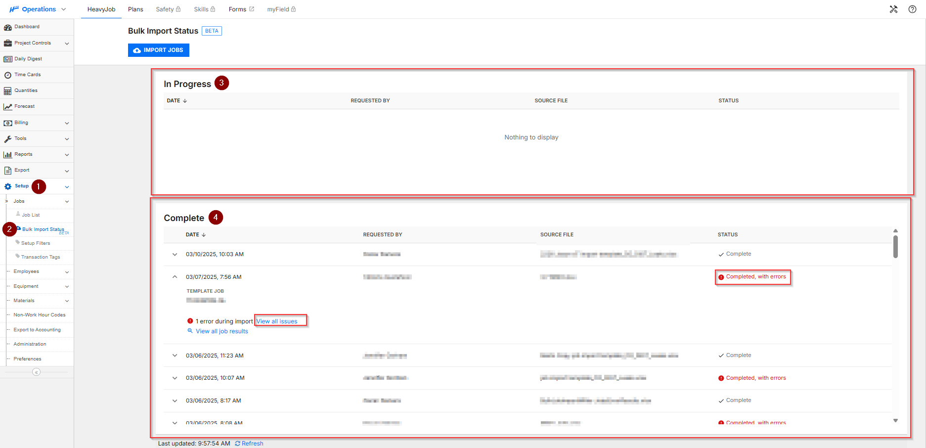 How to Check the Processing Status of an Imported Job Using Bulk Import ...