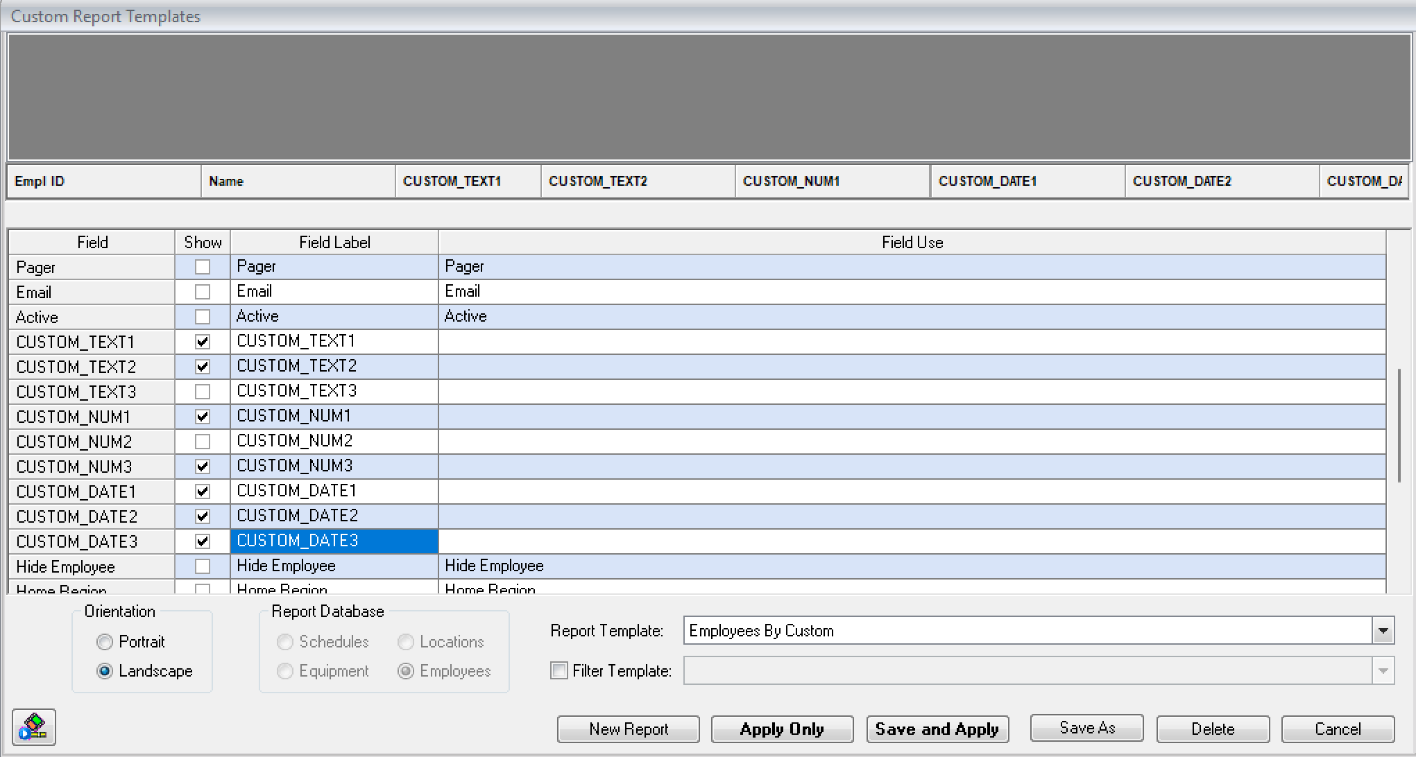 How to Utlize Custom Report Fields in HCSS Dispatcher