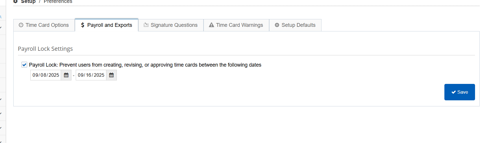 Overview: Payroll Lock in HeavyJob Web